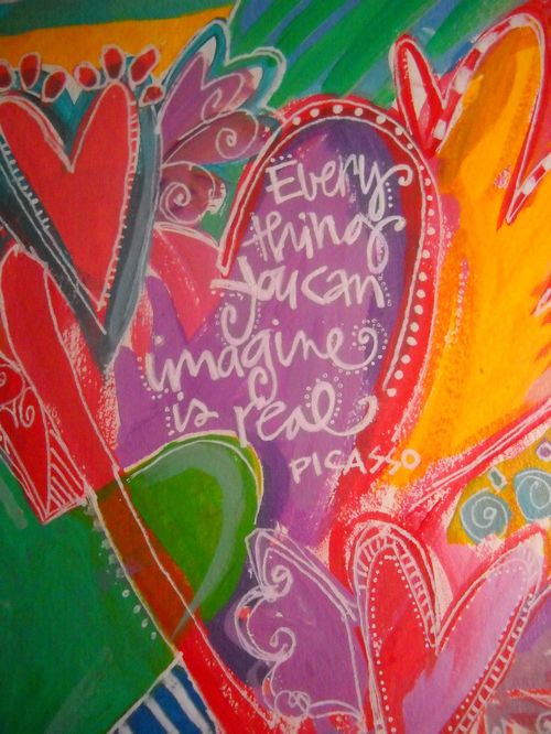 Everything you can imagine is real  ~ Pablo Picasso #quotes #taolife #posters